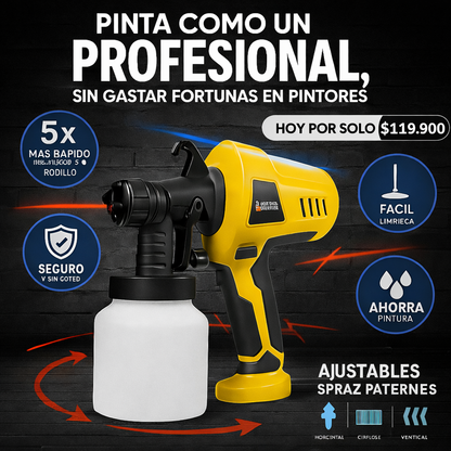 Pistola de Pintura Pulverizadora