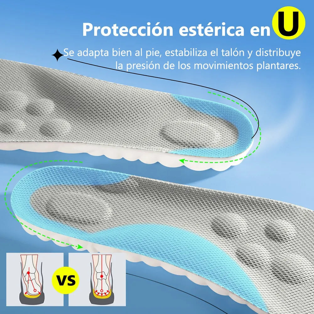 Plantillas de espuma viscoelástica