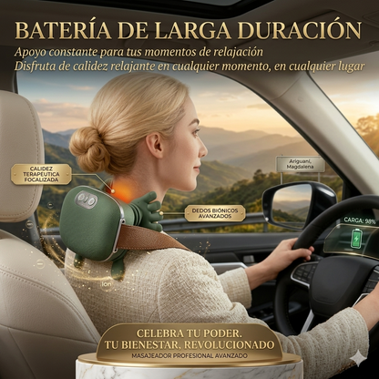 masajeador cervical y corporal