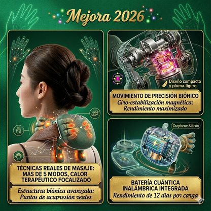 masajeador cervical y corporal