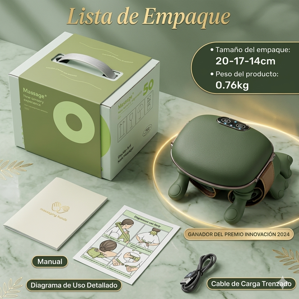 masajeador cervical y corporal