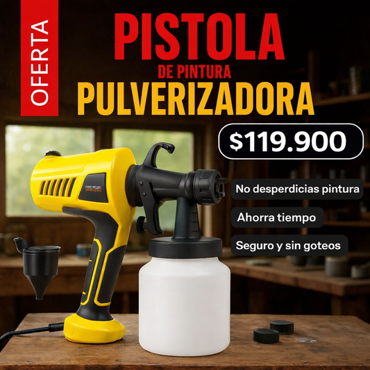 Pistola de Pintura Pulverizadora